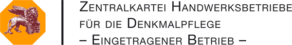 Logo: Zentralkartei Handwerksbetriebe für die Denkmalpflege